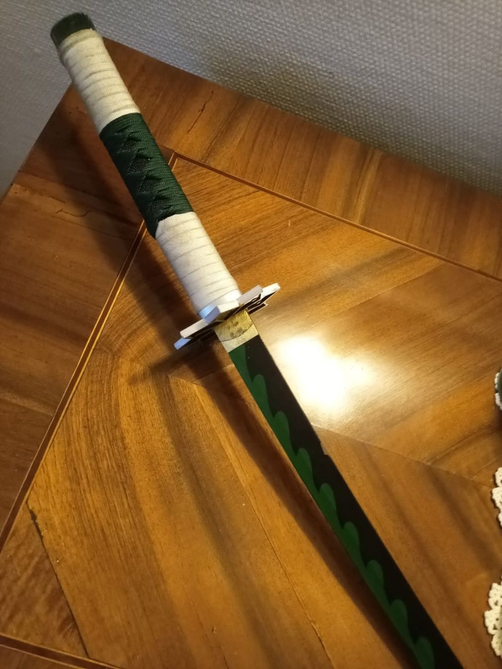 Arte internazionale: Samurai Schwert/Katana grün Deko – Usato da Wädenswil venduto da mape40 1