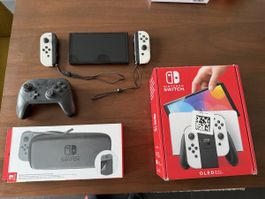 Nintendo Switch OLED Model with Accessories
