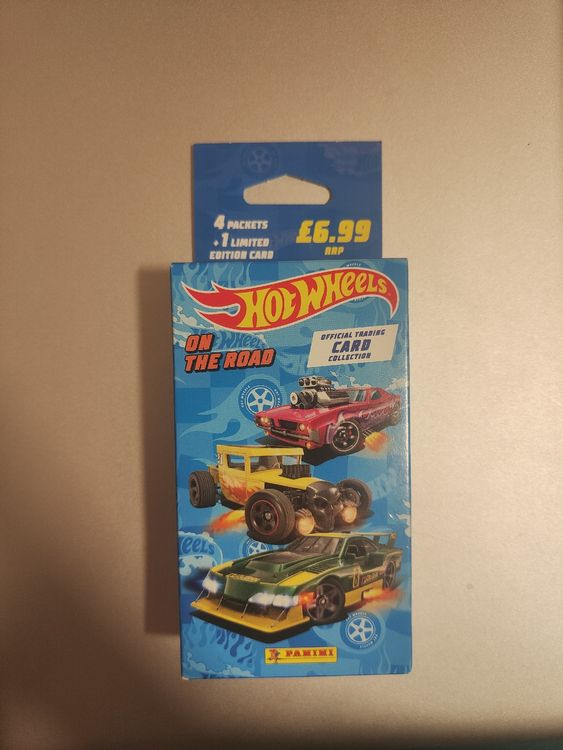 Starter Pack - PANINI - Hot Wheels TC - Classeur 2 Pochettes 1 Carte El 12 Stickers