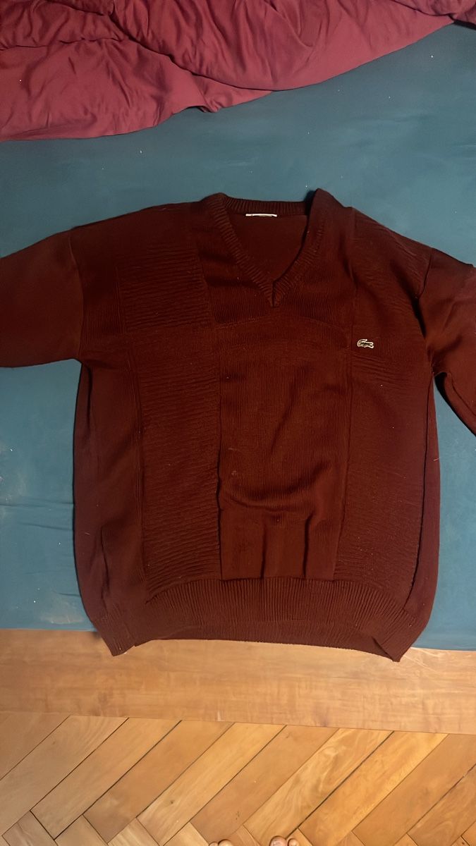 Lacoste Pullover & Sweatshirts: Pullover Lacoste Bordeaux Grösse XL guter Zustand – Gebraucht aus Bern von ichbrauchwas