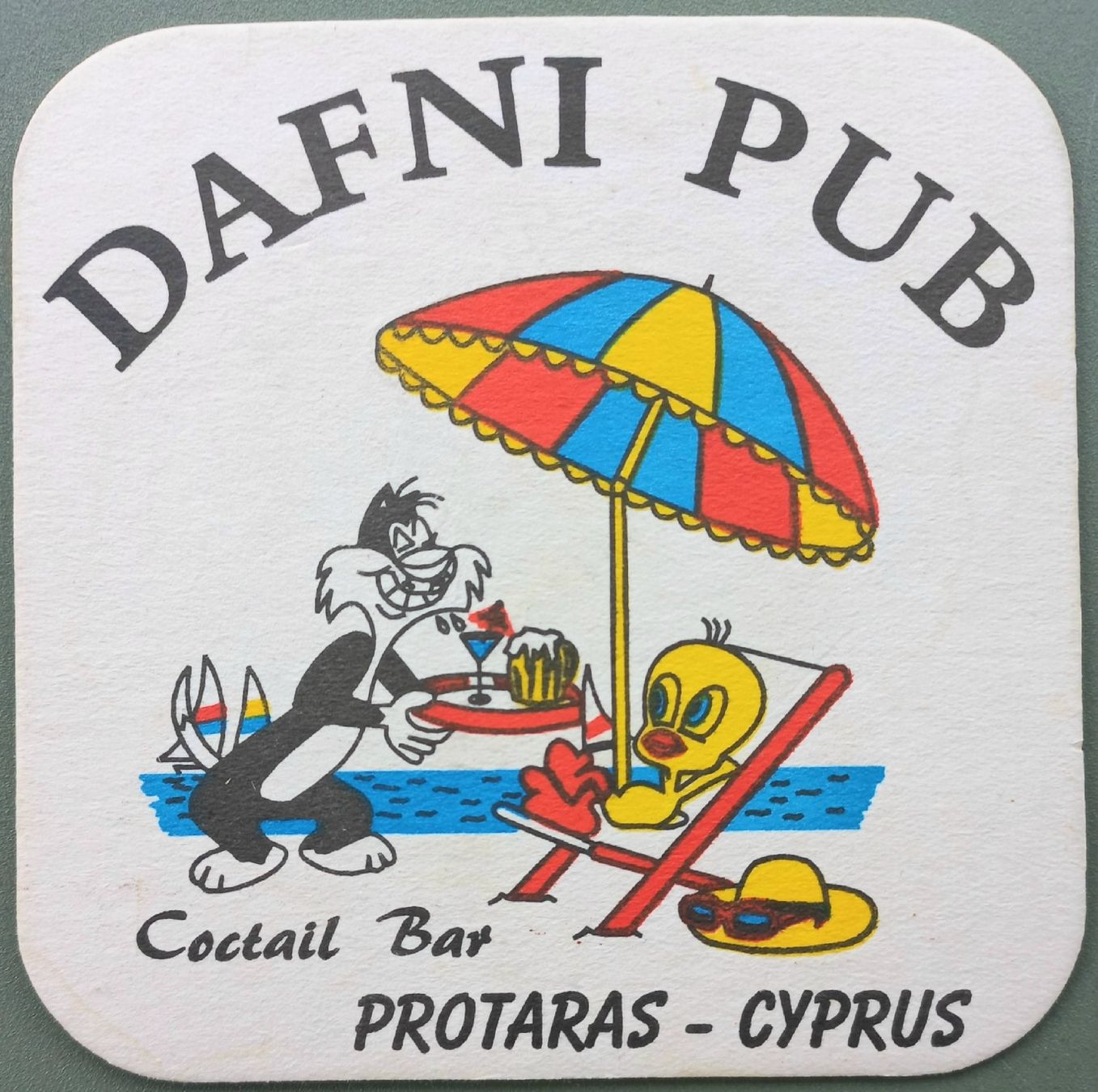 Sottobicchieri: Bierdeckel - Dafni Pub - CY – Usato da Niederuzwil venduto da lubimaja
