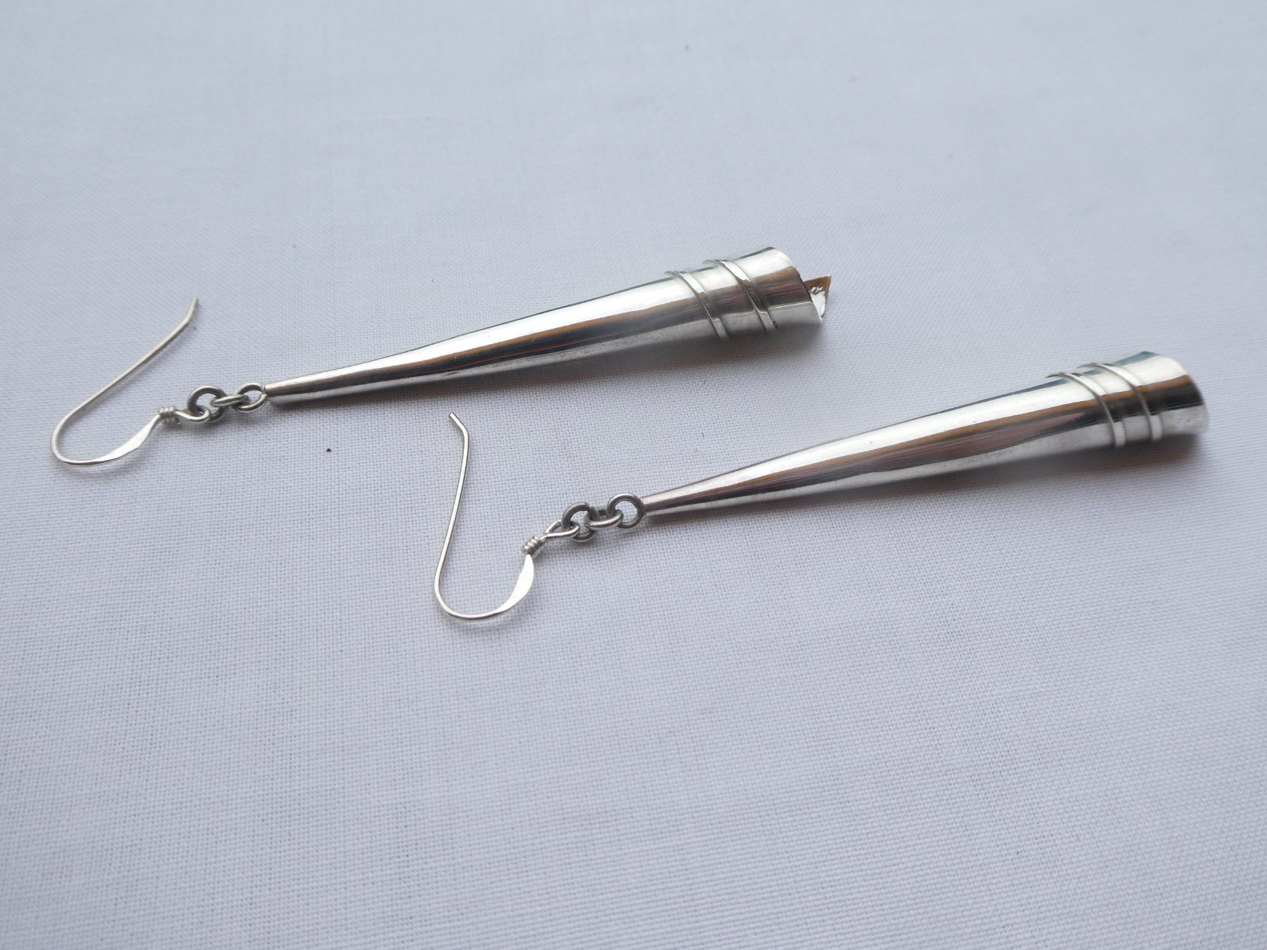 Ohrringe & -stecker: Silber-Ohrhänger 925, Länge 7cm – Gebraucht aus Gattikon von kaandooh 2