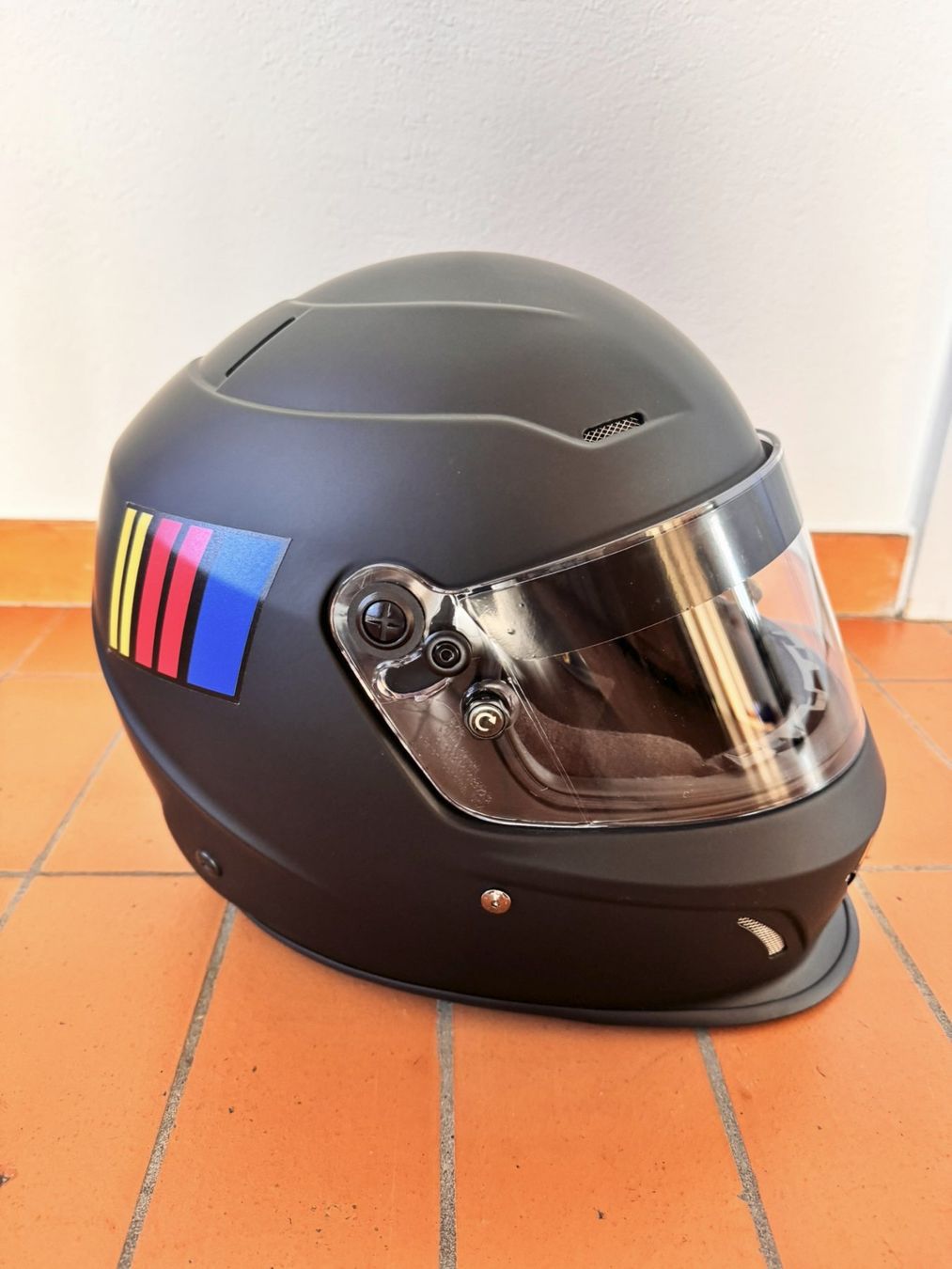 Caschi & visiere: Helm Marke BSR, Grösse 60-62cm, neu – Nuovo (secondo la descrizione) da Bern venduto da expedit