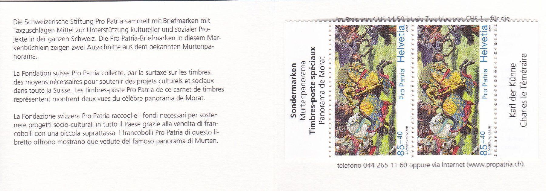 Tutti i francobolli: Postfrisch PP MH 2010 – Nuovo e nell'imballaggio originale da Schliern b. Köniz venduto da joni20 1
