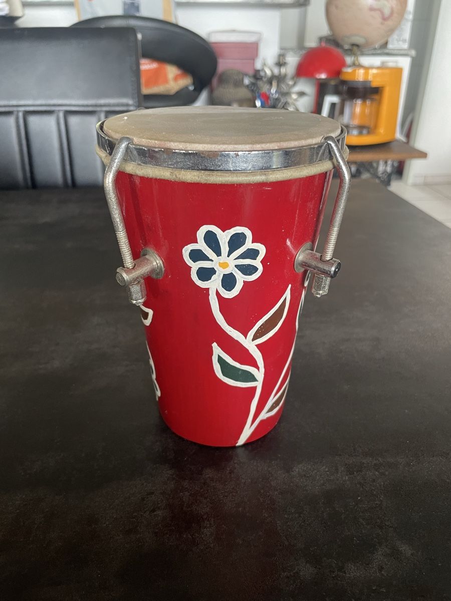 Strumenti musicali: Instrument Percussion Bongo Rebolo – Usato da Vallamand venduto da Bricbracbroc82 1