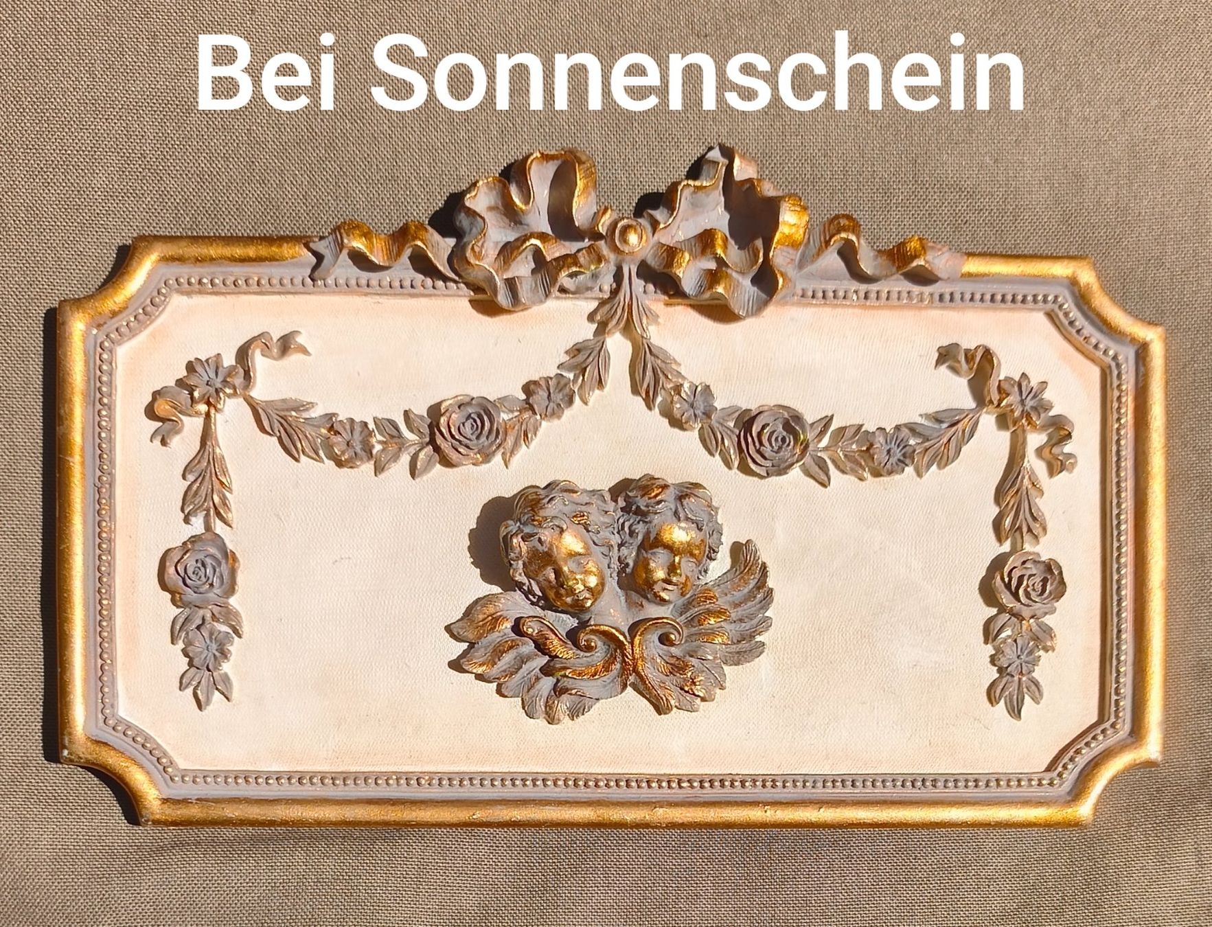 Statuette: Antikes  Stand - Bild oder Wandbild in Reliefstruktur – Usato da Zürich venduto da Tanteemma369 2