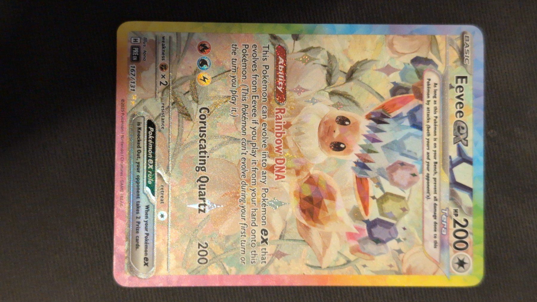 Pokémon Carte collezionabili: Pokemon Karte Eevee EX  PRE 167 – Nuovo (secondo la descrizione) da Schattdorf venduto da T5533 1