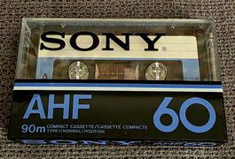 💥SONY"AHF 60"💥ultra performantes & rares cassettes type I!