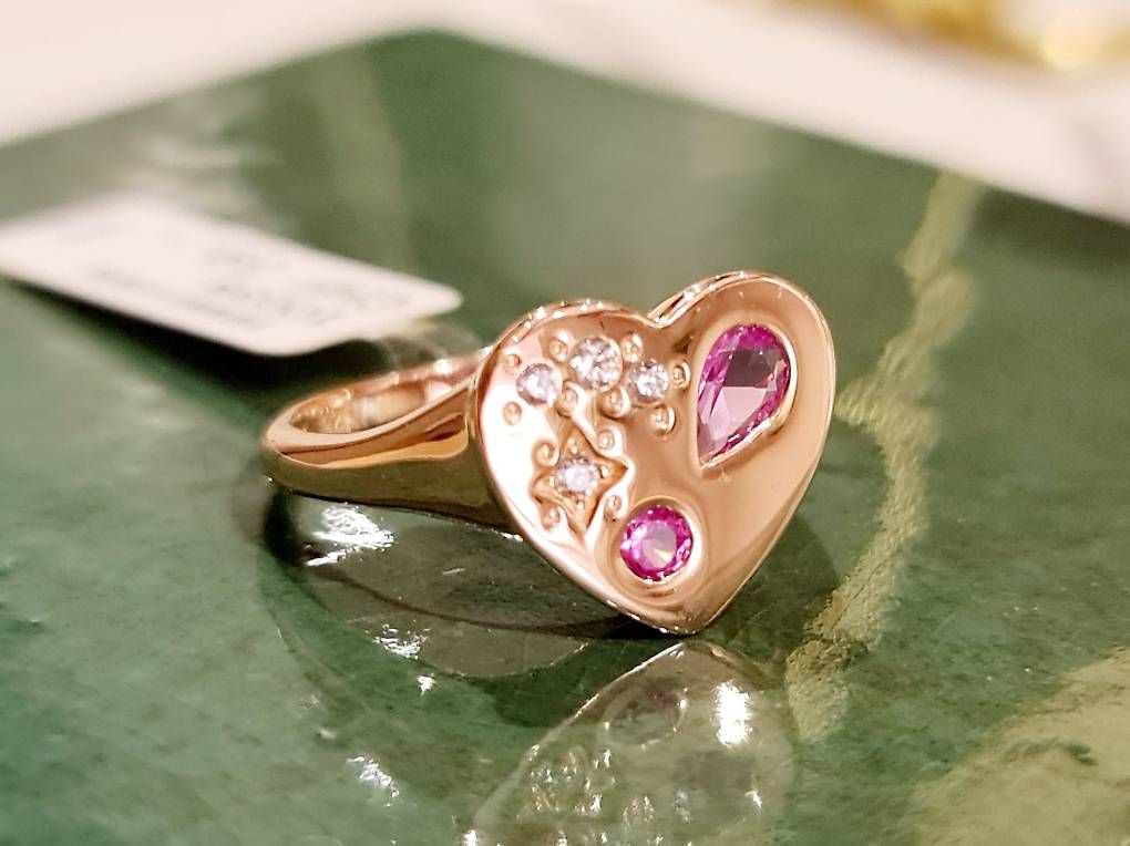 Ringe: Siegelring Herz Rosegold Gr. 52 – Neu und originalverpackt aus Stein am Rhein von JuwelierSteinbock.CH 1