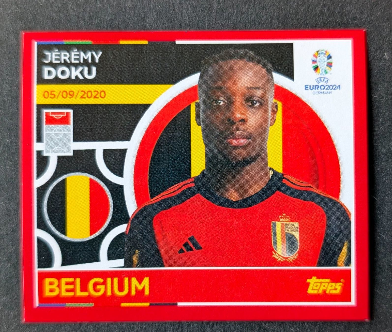 Topps Carte collezionabili: Topps EM 2024--BEL 18 – Nuovo e nell'imballaggio originale da Hittnau venduto da stamps_and_coins
