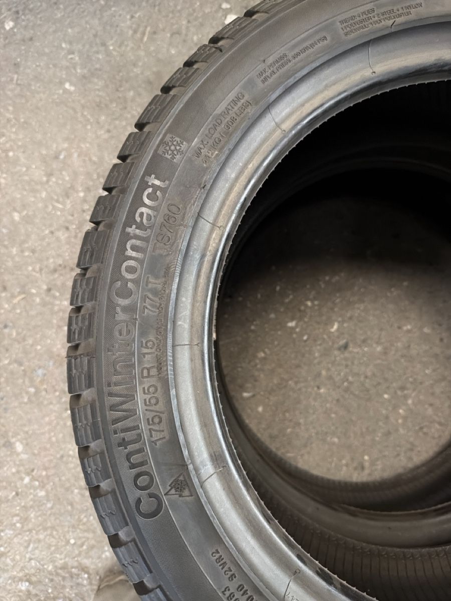 Pneumatici & Ruote complete: 2x 175/55R15 Conti wintercontact – Nuovo (secondo la descrizione) da Mollis venduto da roger_x 2