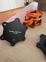 Sim-Lab XERO-PLAY Quick Release Orange + 2x Wheelside 70mm