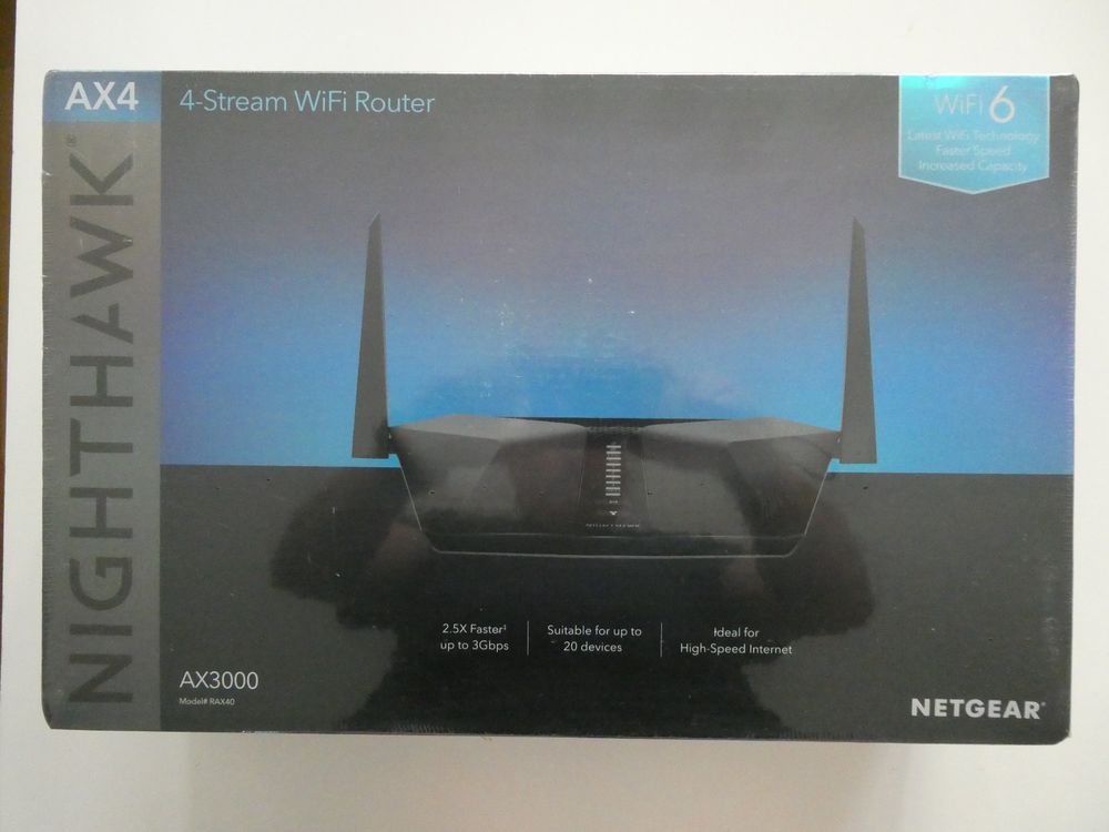 Router WiFi 6 NetGear | Kaufen auf Ricardo