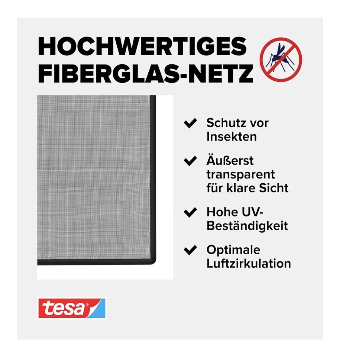 Altro per la casa: TESA Fliegenschutzgitter 1.20x1.00 m NEU – Nuovo e nell'imballaggio originale da Dietlikon venduto da WeDaCom 5
