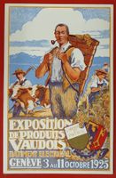 Genéve 1925, Exposition de Vaudois