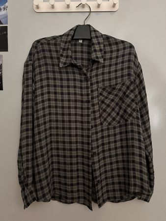 Hemdbluse Karomuster Grösse M guter Zustand