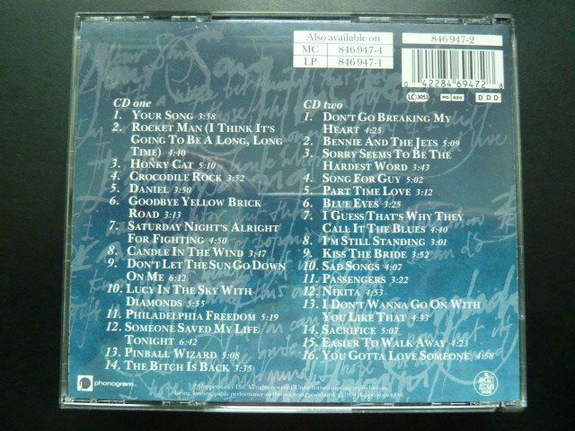 Elton John - The very best of  (2-CD-Box, vergriffen) 2