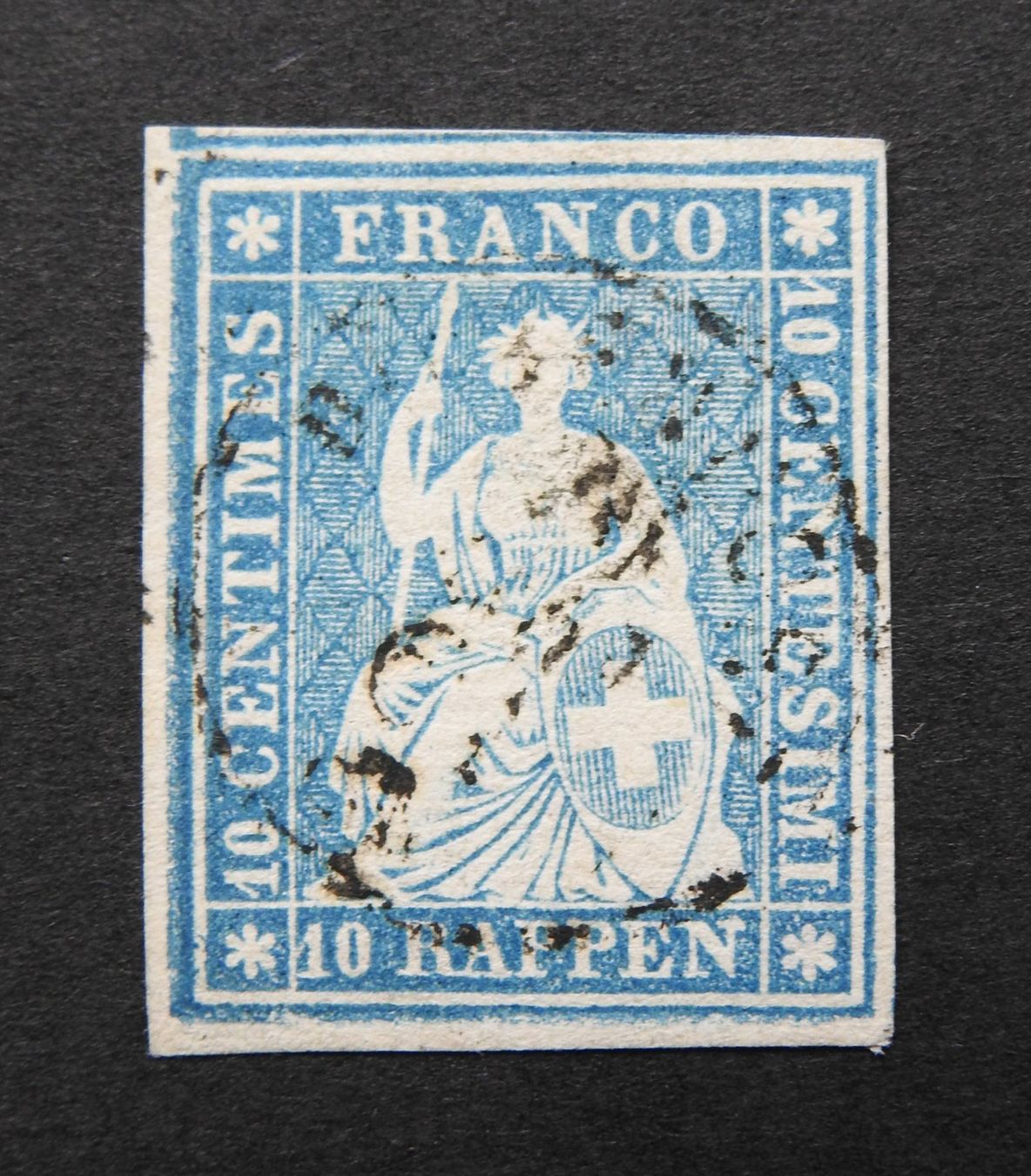 Tutti i francobolli: 23 G mit top Schnitt ! – Usato da Rain venduto da Sterne13