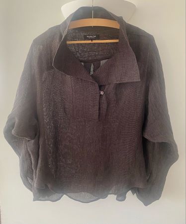 Massimo Dutti Leinenbluse – Grösse M