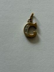 Anhänger: PENDENTIF OR JAUNE-AVEC éCLAT DE DIAMANT - – Gebraucht aus Evilard von nenette01 1