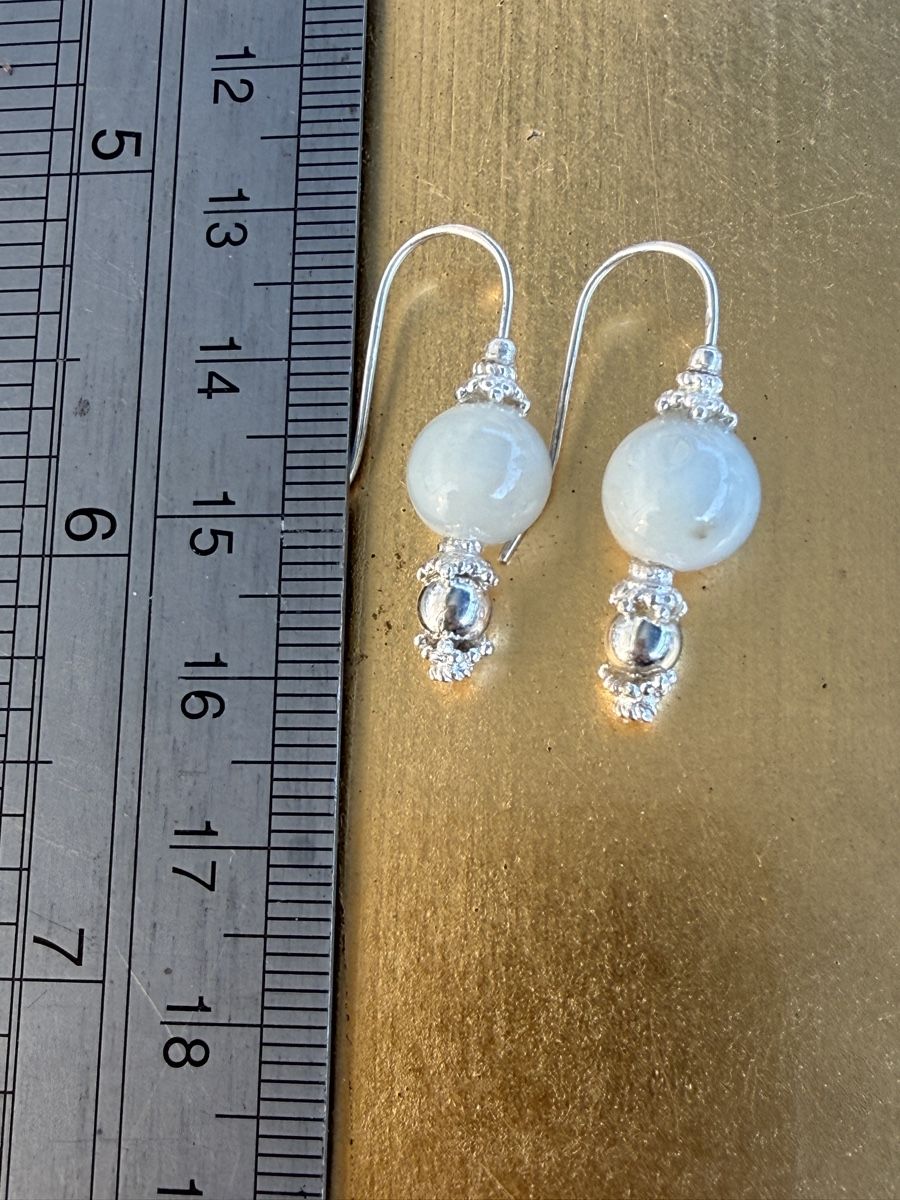 Orecchini pendenti & Orecchini a lobo: 925 Silber / Jade  Ohrringe – Nuovo e nell'imballaggio originale da Maienfeld venduto da Cmicky 2