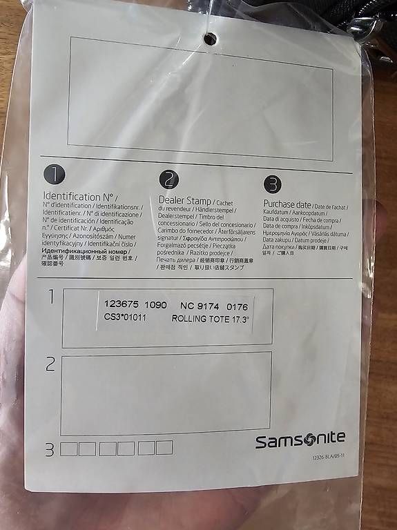 Reisekoffer: Valise de travail Samsonite comme neuve – Gebraucht aus Lausanne von rejane6 1