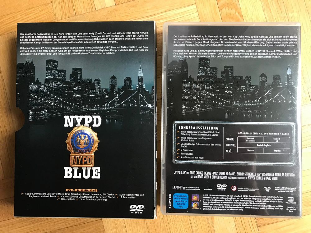 NYPD Blue: Season 1 - Staffel 1 - DVD | Kaufen auf Ricardo