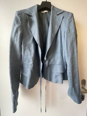 Sommerlicher Leinenblazer von Promod, Grösse 38