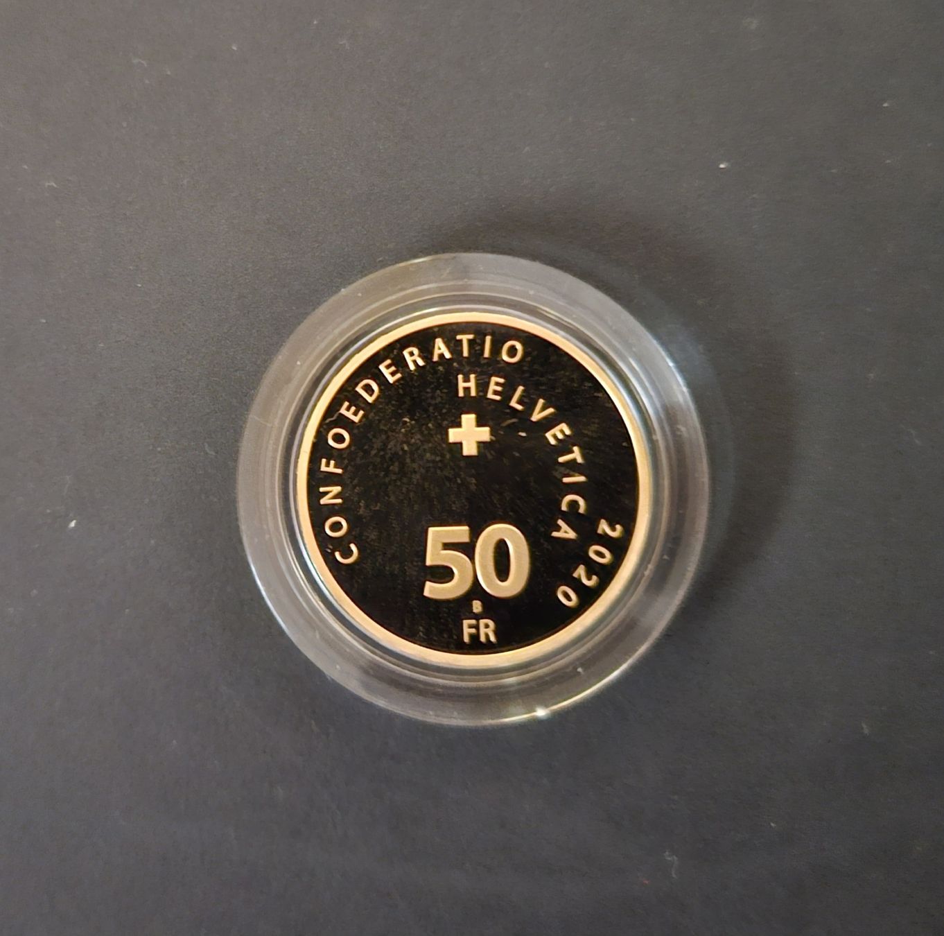 Tutti le monete: Goldmünze 50 Fr. Roger Federer – Nuovo (secondo la descrizione) da Winterthur venduto da ManuM88 1