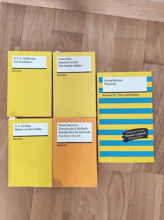 Libri: Reclam-Bücher Deutsch – Usato da Greifensee venduto da leu_z92g