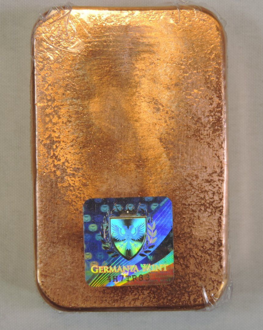 Metalli preziosi: 5 oz Kupfer Barren, Germania Mint – Nuovo e nell'imballaggio originale da Duggingen venduto da doogbua 3