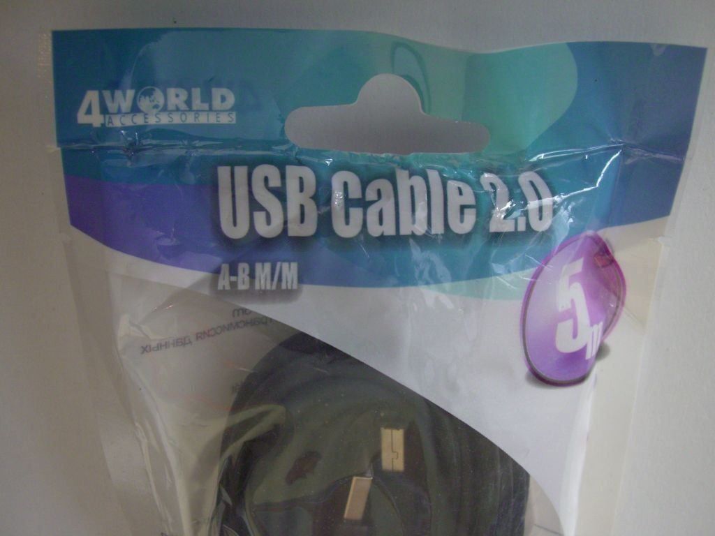 Cavi: USB 2.0 Kabel Typ A auf Typ B, 5 Meter, Neu & OVP – Nuovo e nell'imballaggio originale da Worb venduto da geo_zbd8 3
