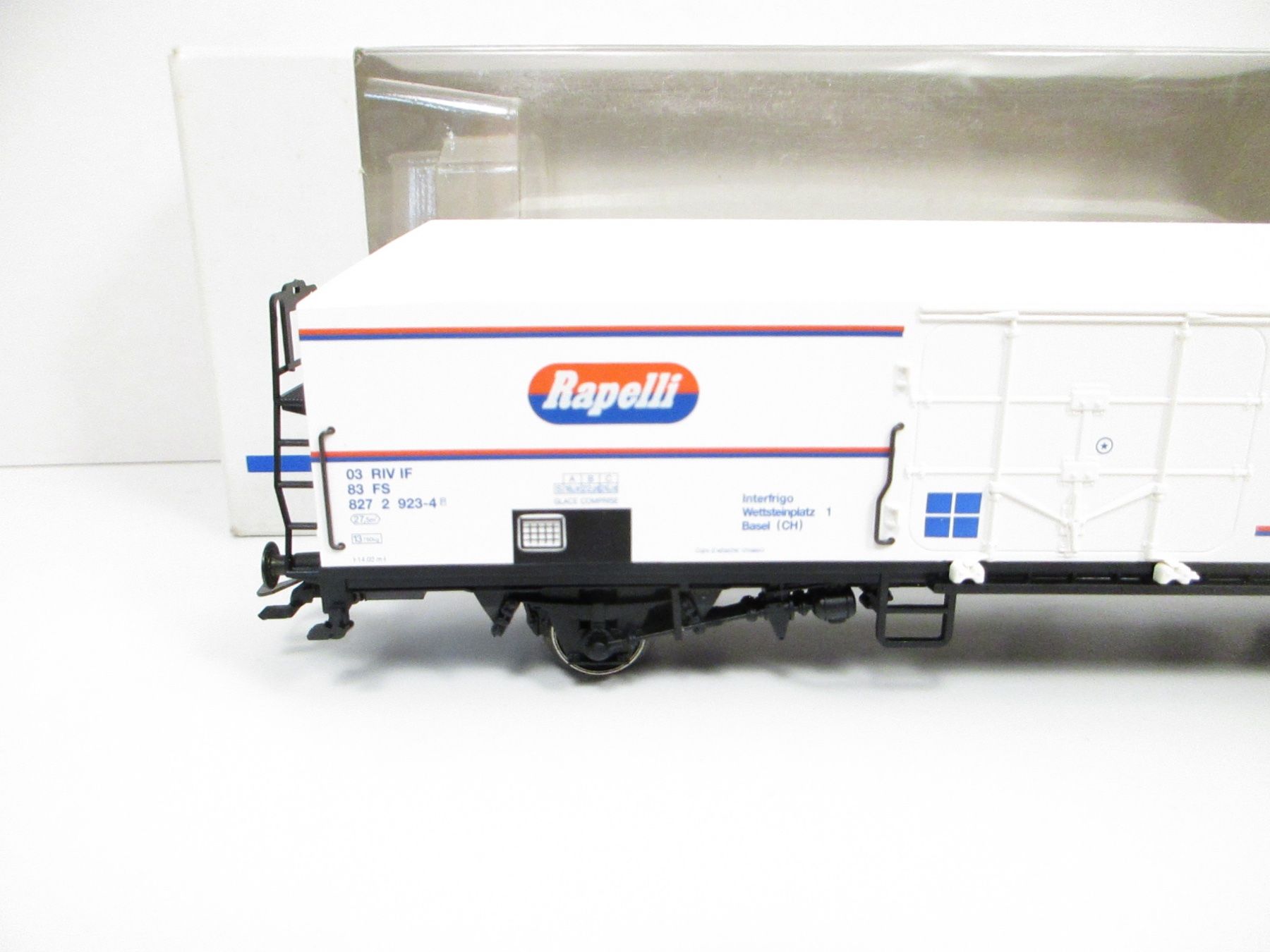 Märklin Modelleisenbahnen: Märklin H0 4733 FS Kühlwagen RAPELLI Interfrigo Basel – Neu und originalverpackt aus Olten von Heinrich875 5