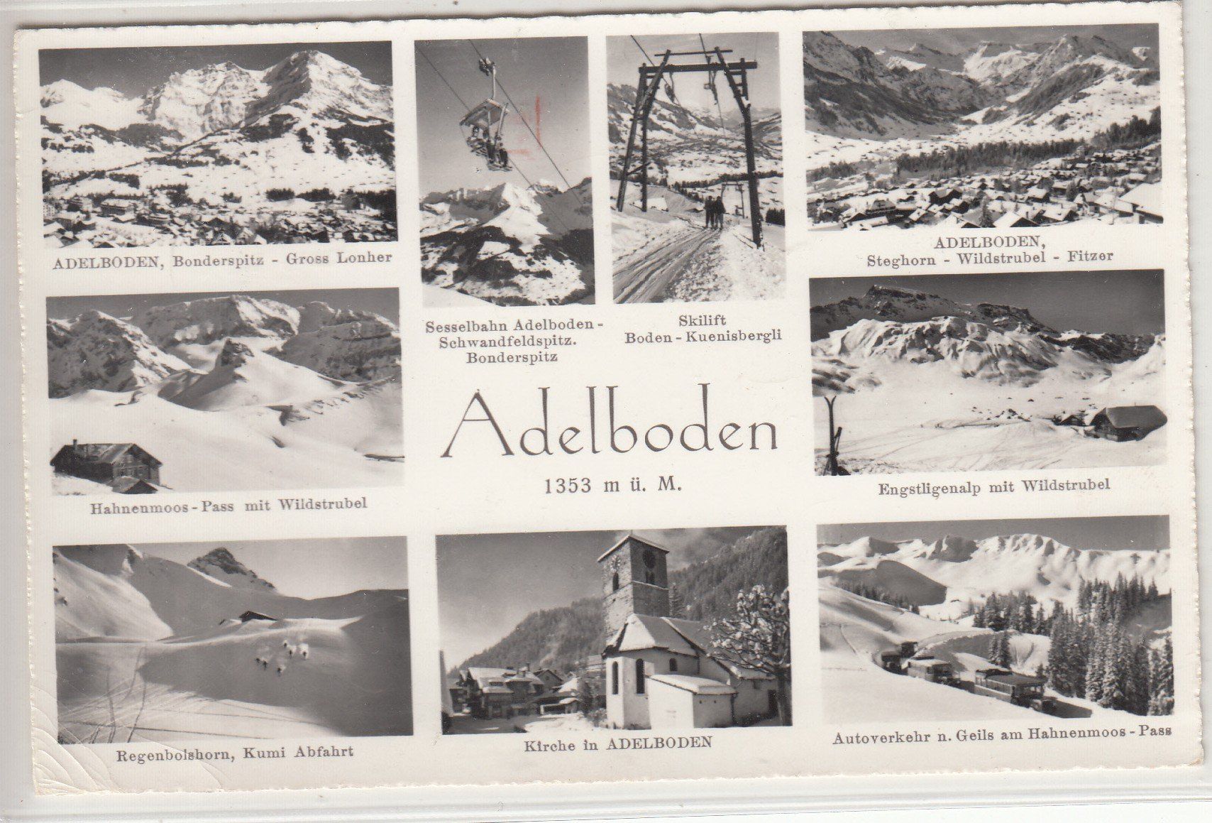 Cartoline postali: AK Adelboden BE 1963 – Usato da Herrliberg venduto da Lfrifda