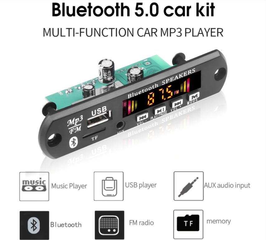 Amplificatori: Mini Amplificateur 2x25W, Bluetooth, USB – Nuovo (secondo la descrizione) da Yverdon-les-Bains venduto da rogi80 4