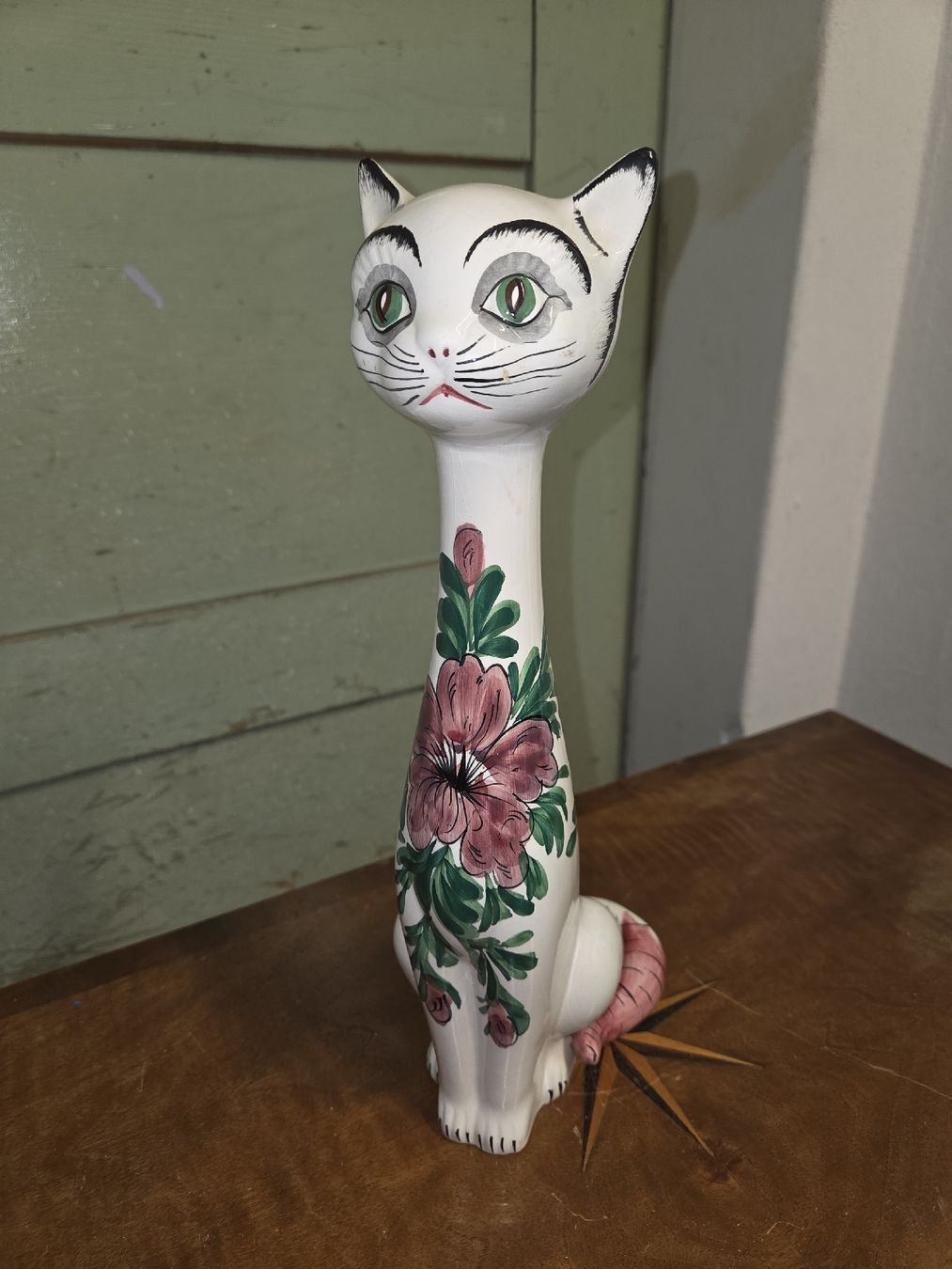 Statuette: Katze aus Keramik – Usato da Däniken SO venduto da sugar-honey-pie