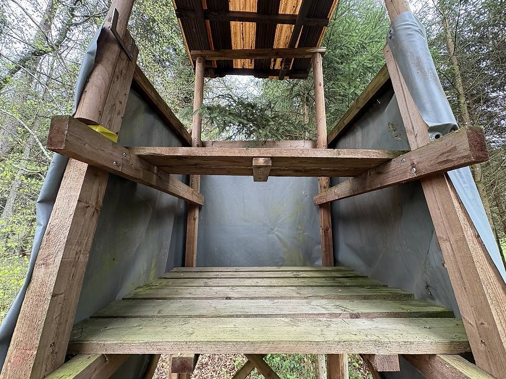 Articoli in legno: Jagdkanzel für Ansitz – Usato da Rickenbach ZH venduto da Pumba_500 1