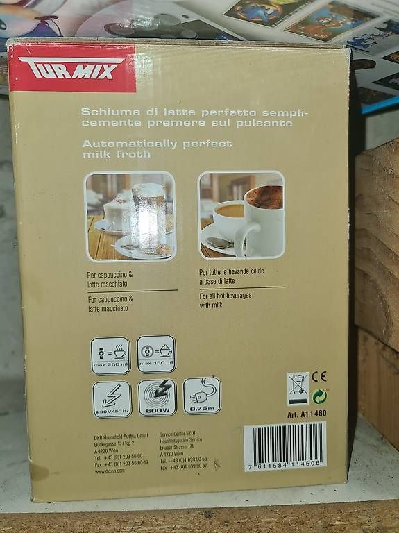 Turmix Küchengeräte: Milchschäumer Turmix Kalt und Warm NEU – Neu und originalverpackt aus Zuchwil von Lea007 1