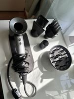 Dyson Supersonic Haartrockner inkl. 5 Aufsätzen – funktionie