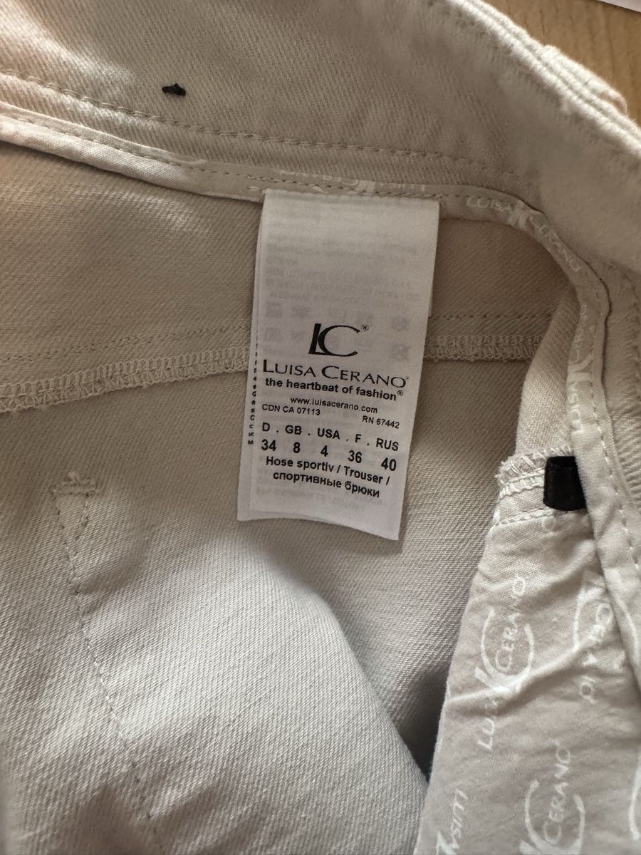 Luisa Cerano Pantalons: Hose Luisa Cerano beige – Neuf (Voir description) à zürich par dalia06 6