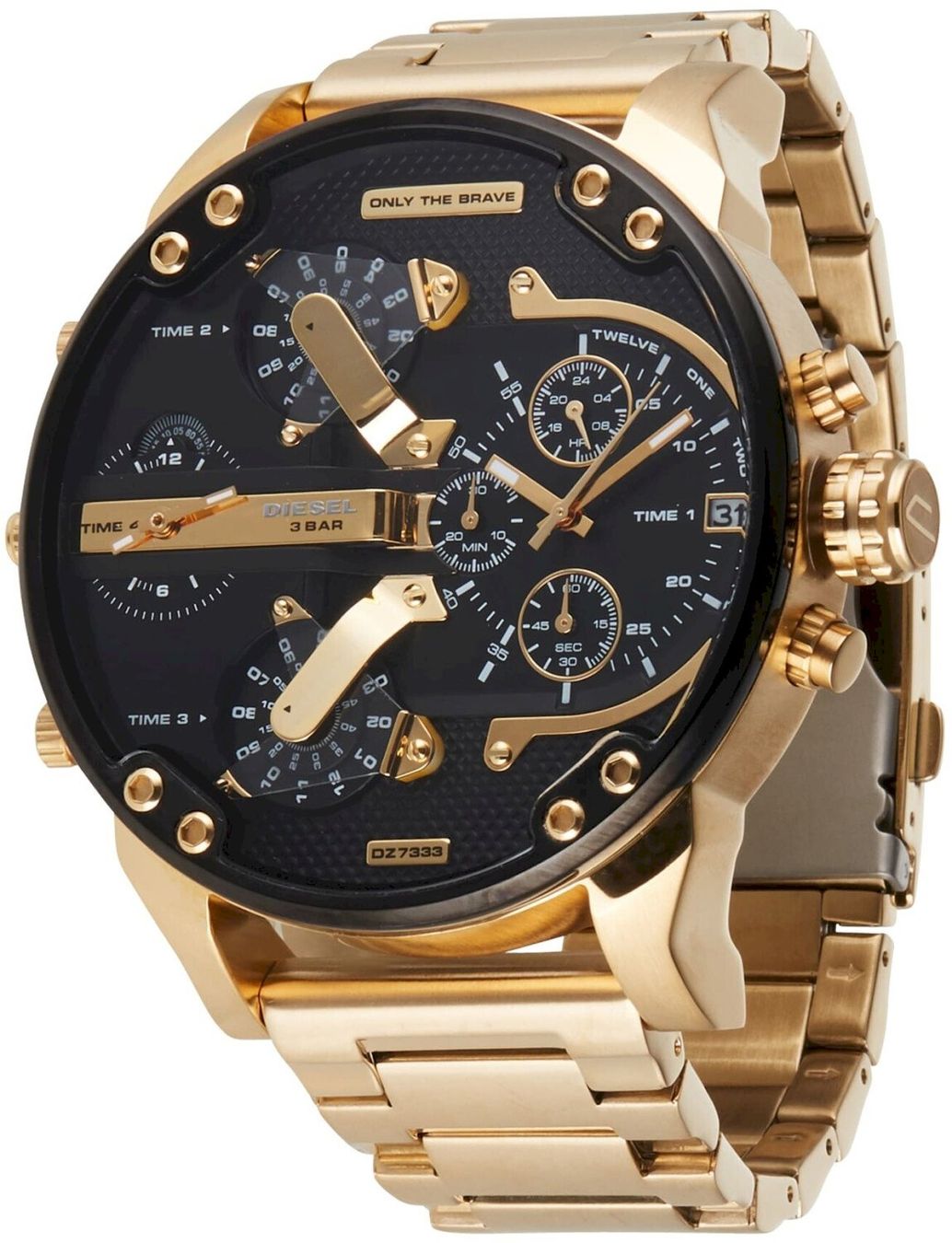 Diesel Orologi: Diesel Mr. Daddy 2.0 Herren-Chronograph – Nuovo e nell'imballaggio originale da Bottighofen venduto da zaap