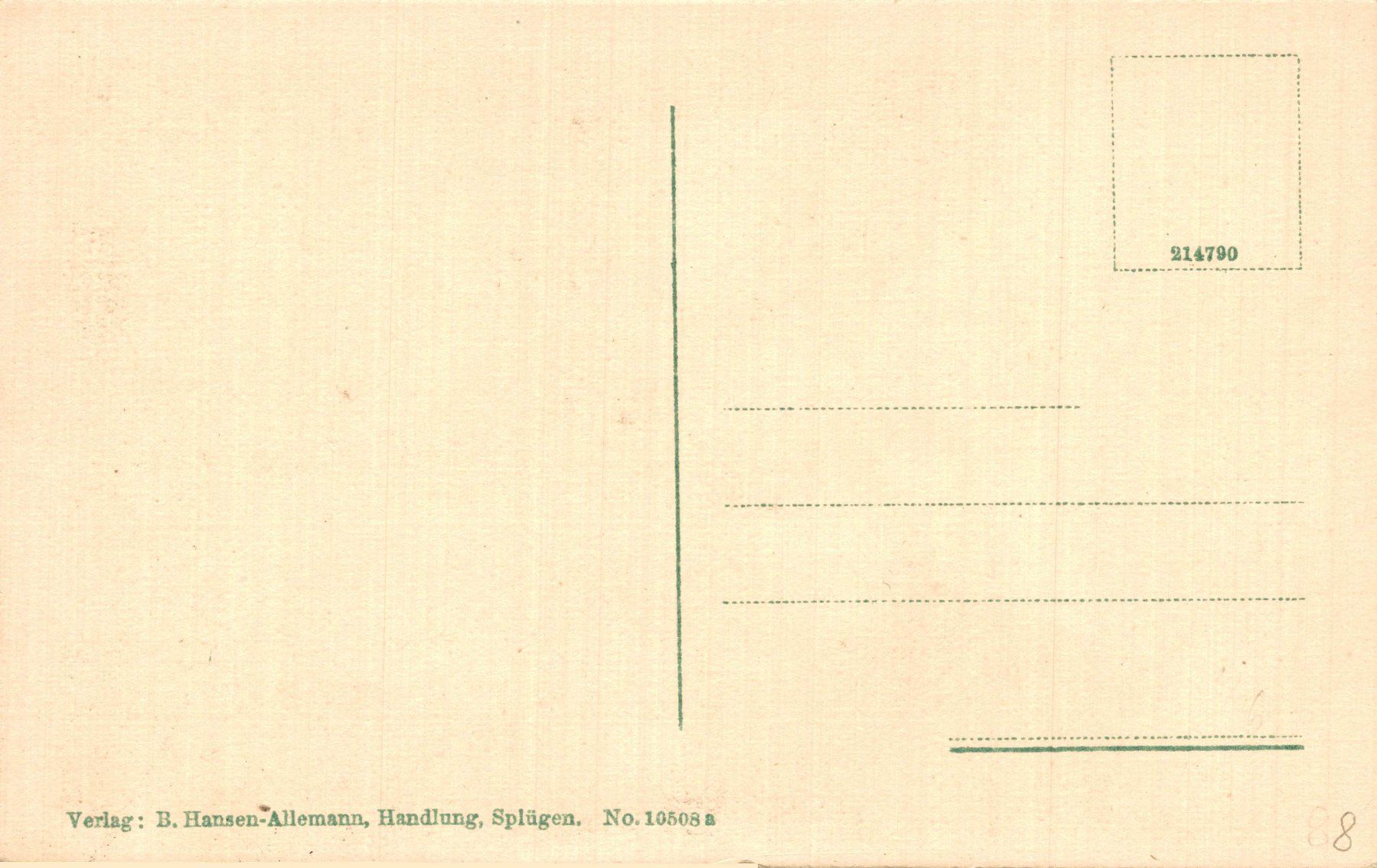 Cartoline postali: Dorfpartie von Splügen – Usato da Bronschhofen venduto da Astore 1