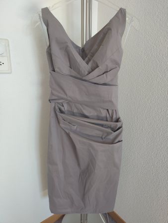 Talbot Runhof Cocktail- Kleid flieder- grau Gr. XXS/ XS neuw