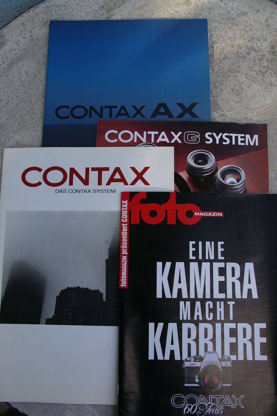 Laboratorio & Camera oscura: 4 CONTAX Prospekte  (Nostalgie, das war einmal.......) – Usato da Niederurnen venduto da mowgli_1963 5