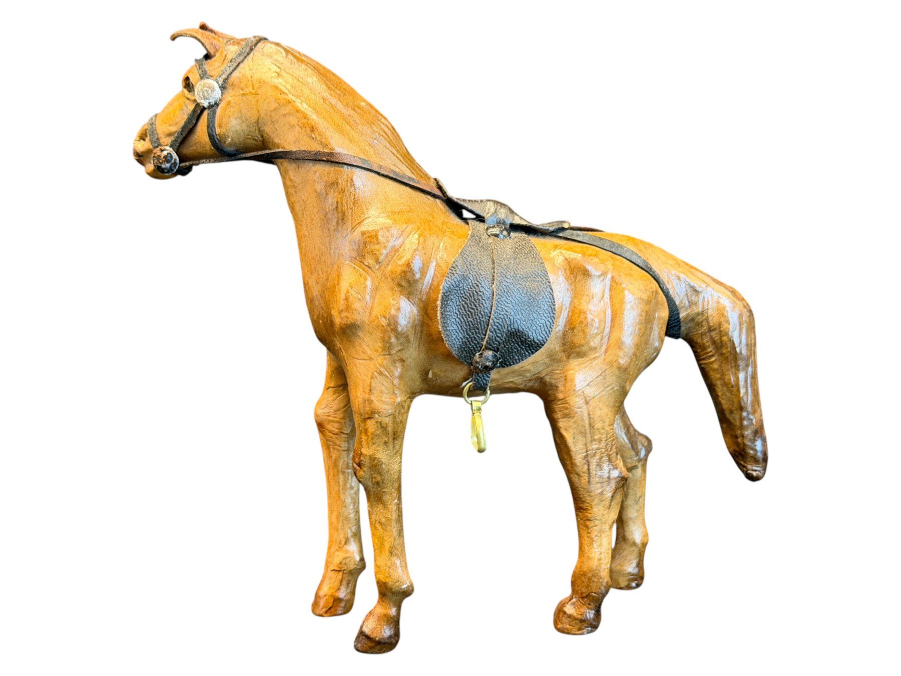 Figuren: Figurine de cheval vintage en cuir – Gebraucht aus Morges von vintiques 8