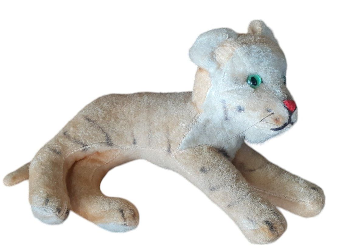 Steiff Giocattoli: Stofftier antik Steiff Tiger – Usato da Mörschwil venduto da antiksalon