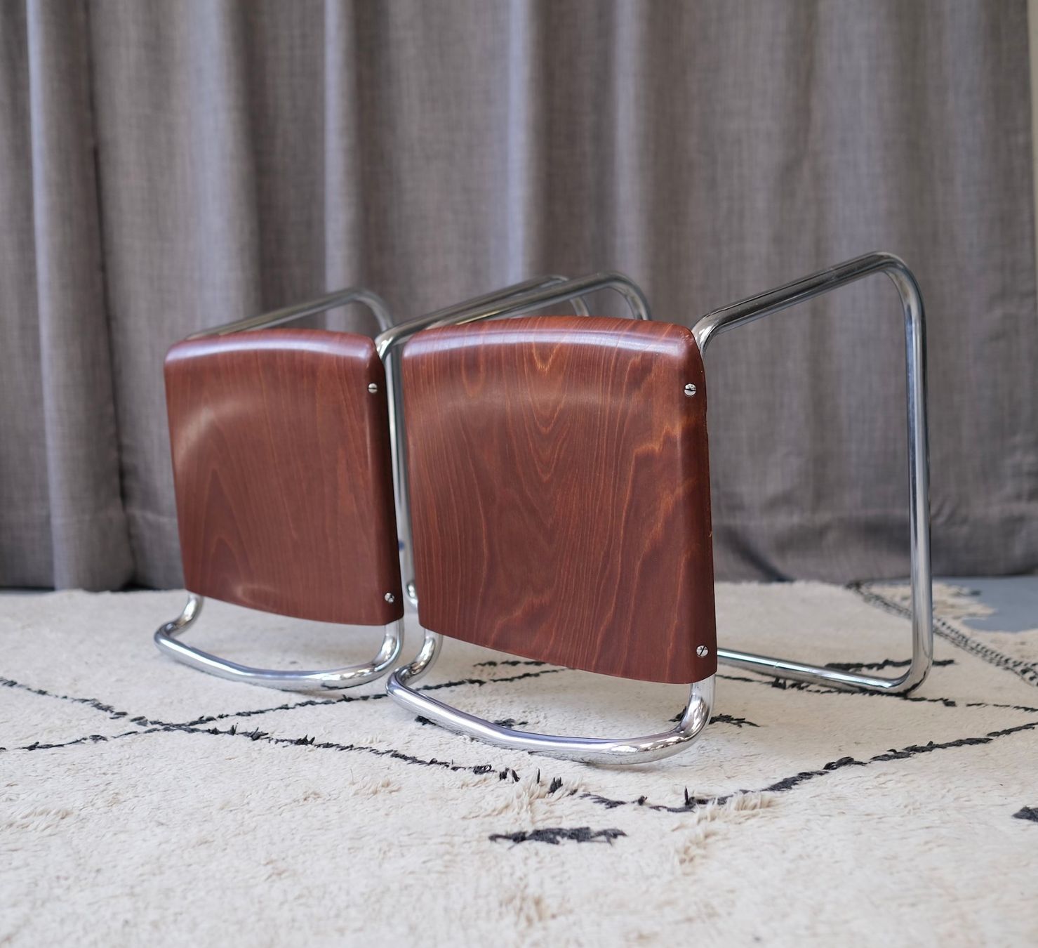 Sgabelli: Stools Mart Stam B37 Bremshey Bauhaus 1960s – Usato da Bern venduto da Zmodern_VIN 4
