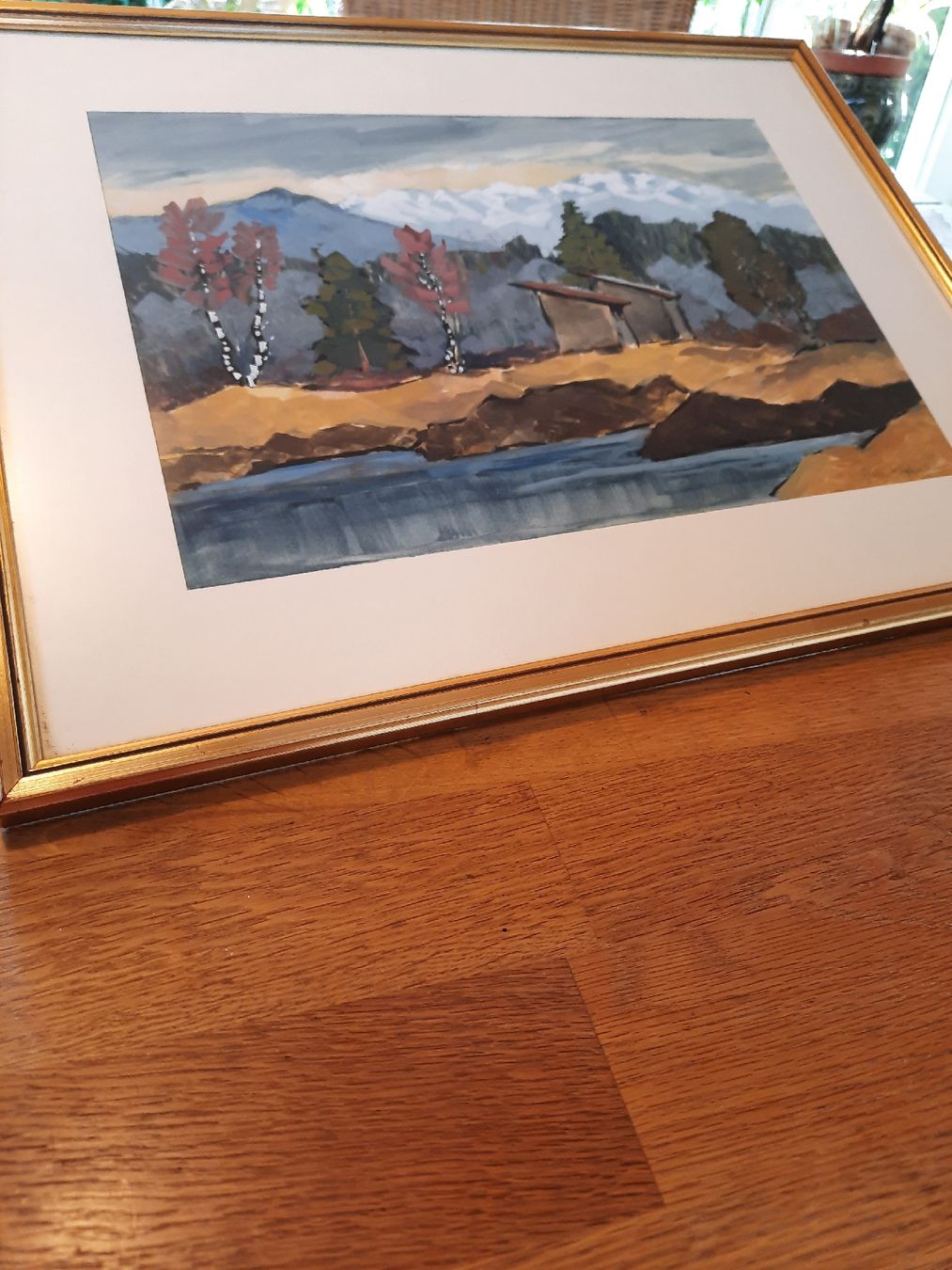 Foto & Immagini: Aquarell-Bild – Usato da Busswil BE venduto da balu37