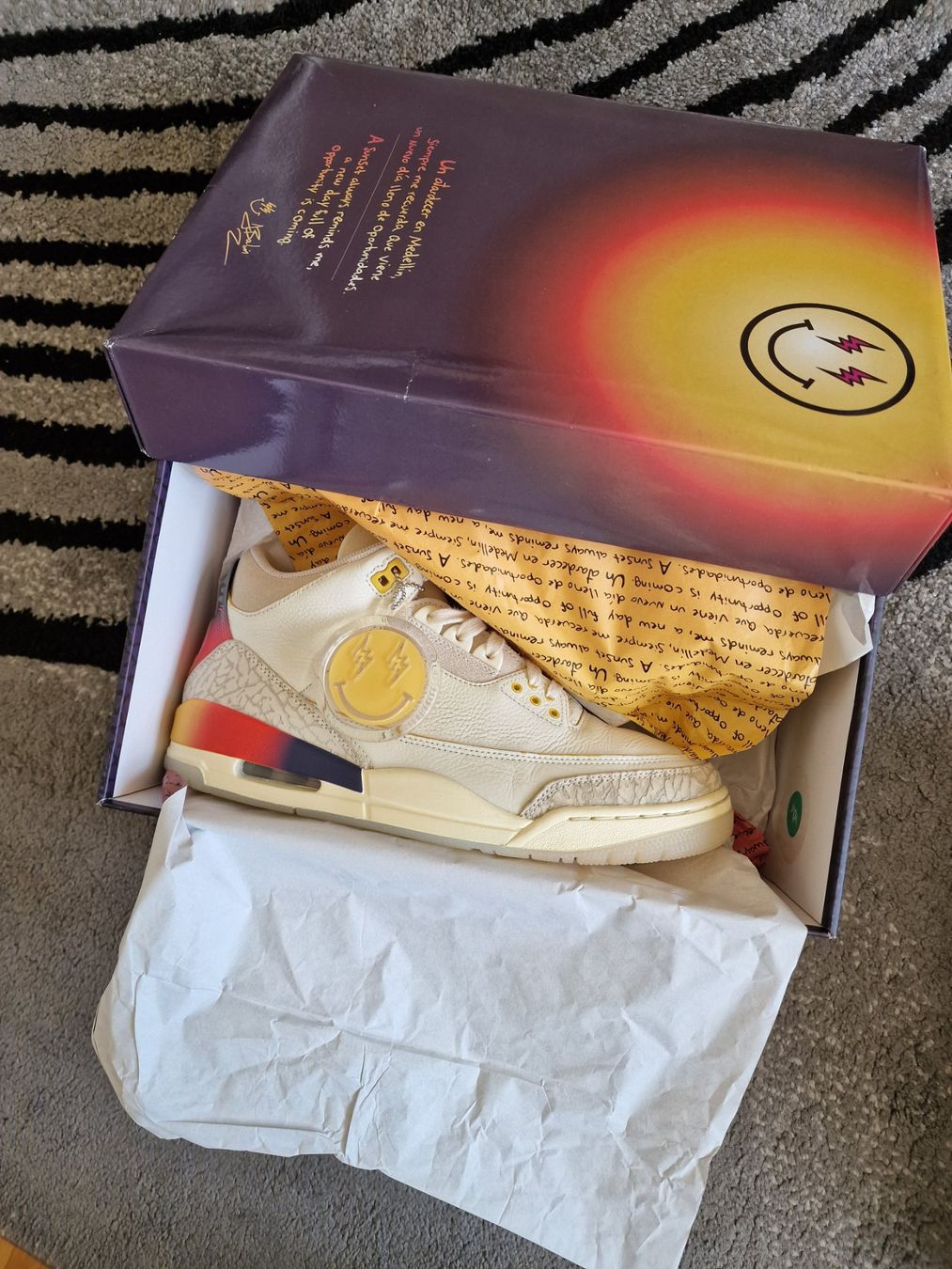 Scarpe da uomo: Jordan 3 j.balvin – Usato da Bôle venduto da A_Kickstory 7
