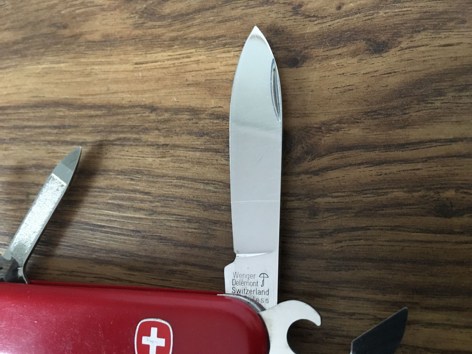 Wenger Taschenmesser: WENGER - Sackmesser - BÜRGI INFRA-GRILL – Gebraucht aus Andwil SG von Rainboli 3